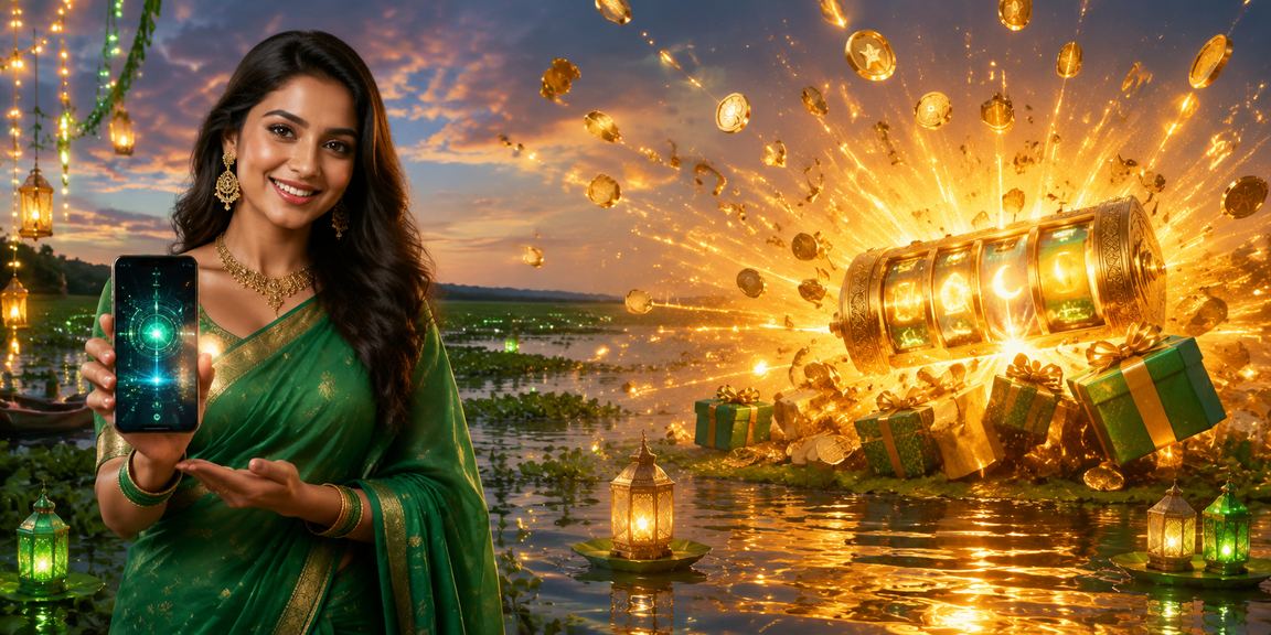 বাংলাদেশি ব্যবহারকারী মোবাইলে স্লট গেম উপভোগ করছেন